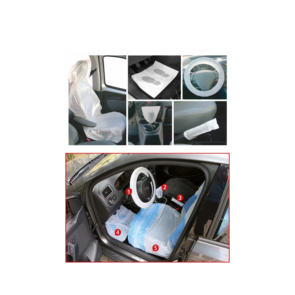 DaTo 5-in-1 Car Care Kit – Hygienic Safety Protection for Vehicle Interiors