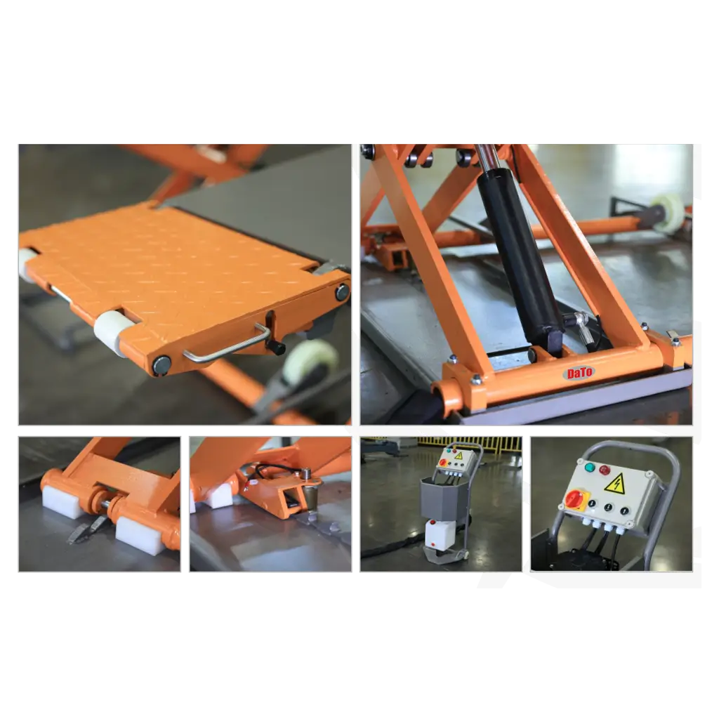 DaTo LJS5032 Mobile Scissor Lift 3200KG Hydraulic Mid-Rise Car Lift - Image 2